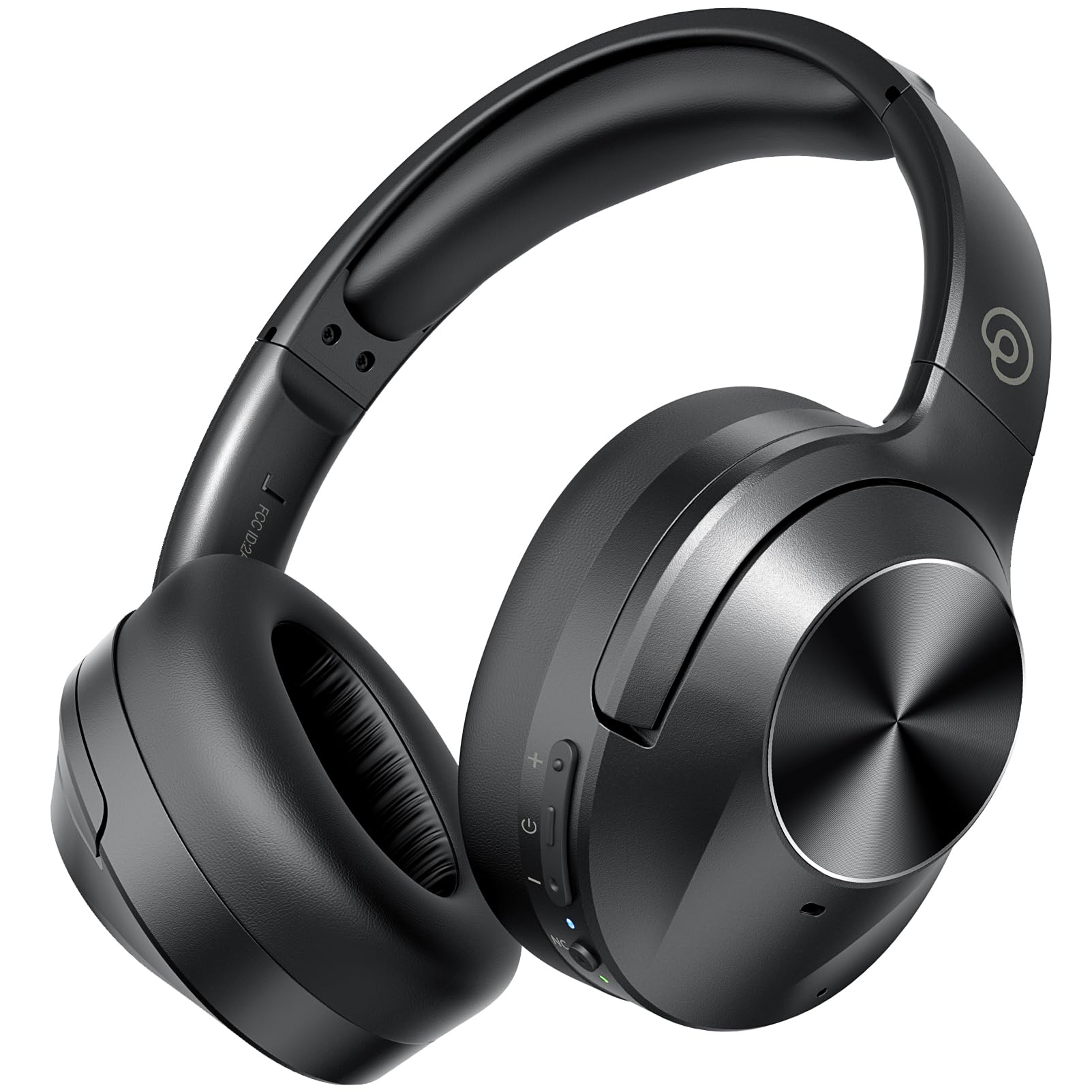 Pro‑level Hybrid Active Noise Cancelling Headphones with HiFi Sound, Upgrade Wireless Bluetooth Headphones with ENC Mic Over Ear Comfort, Vivid Deep Bass, for Home/Office/Travel/Gift (Black)-picture-32