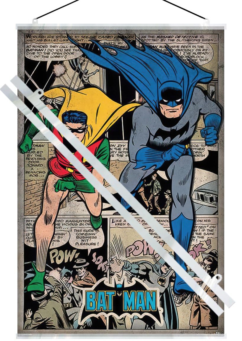 Amazon.com: POSTER STOP ONLINE Batman - DC Comics Poster (Retro