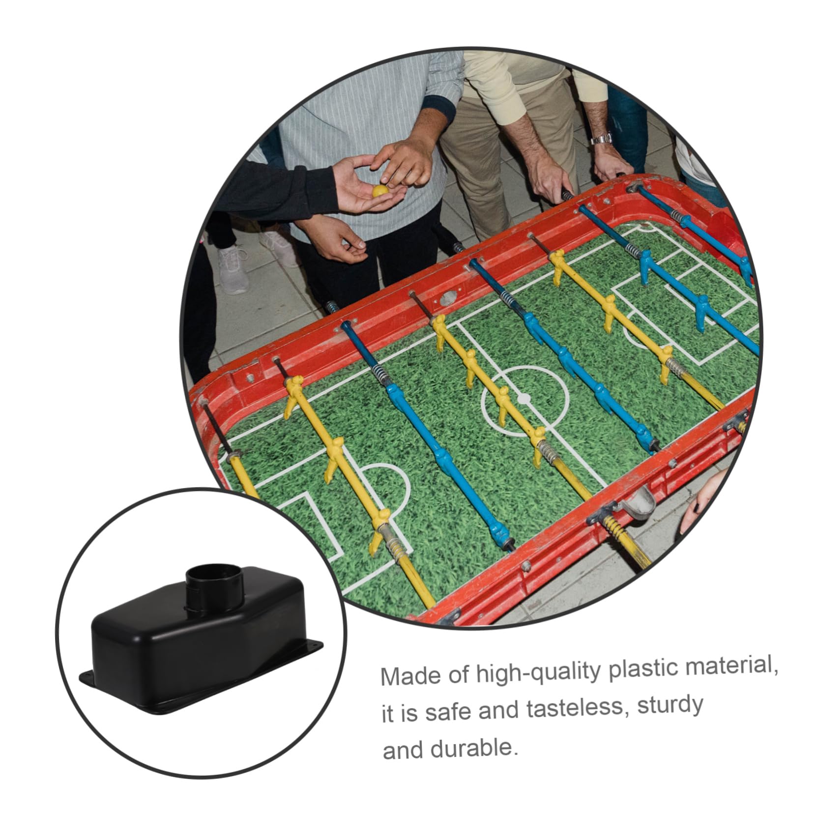 TOYANDONA Accesorios De Mesa Balones De Futbolín Equipamiento para Futbolín Piezas De Fútbol ​​Balones De Futbolín Balones De Repuesto Futbolín Balón De Futbolín Plástico Ecológico
