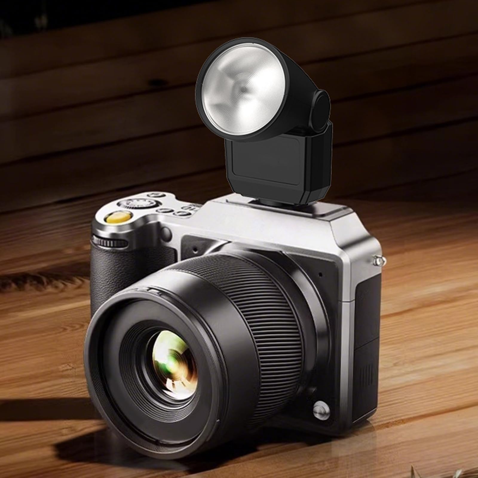 Luz de video compacta ideal para calle y eventos, ofrece una iluminación estable en múltiples modos de fotografía callejera