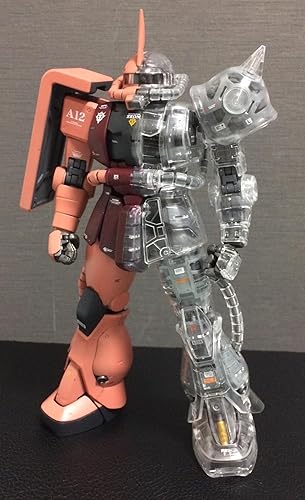 Amazon | MG 1/100 シャア専用ザク Ver.2.0 メカニカルクリア