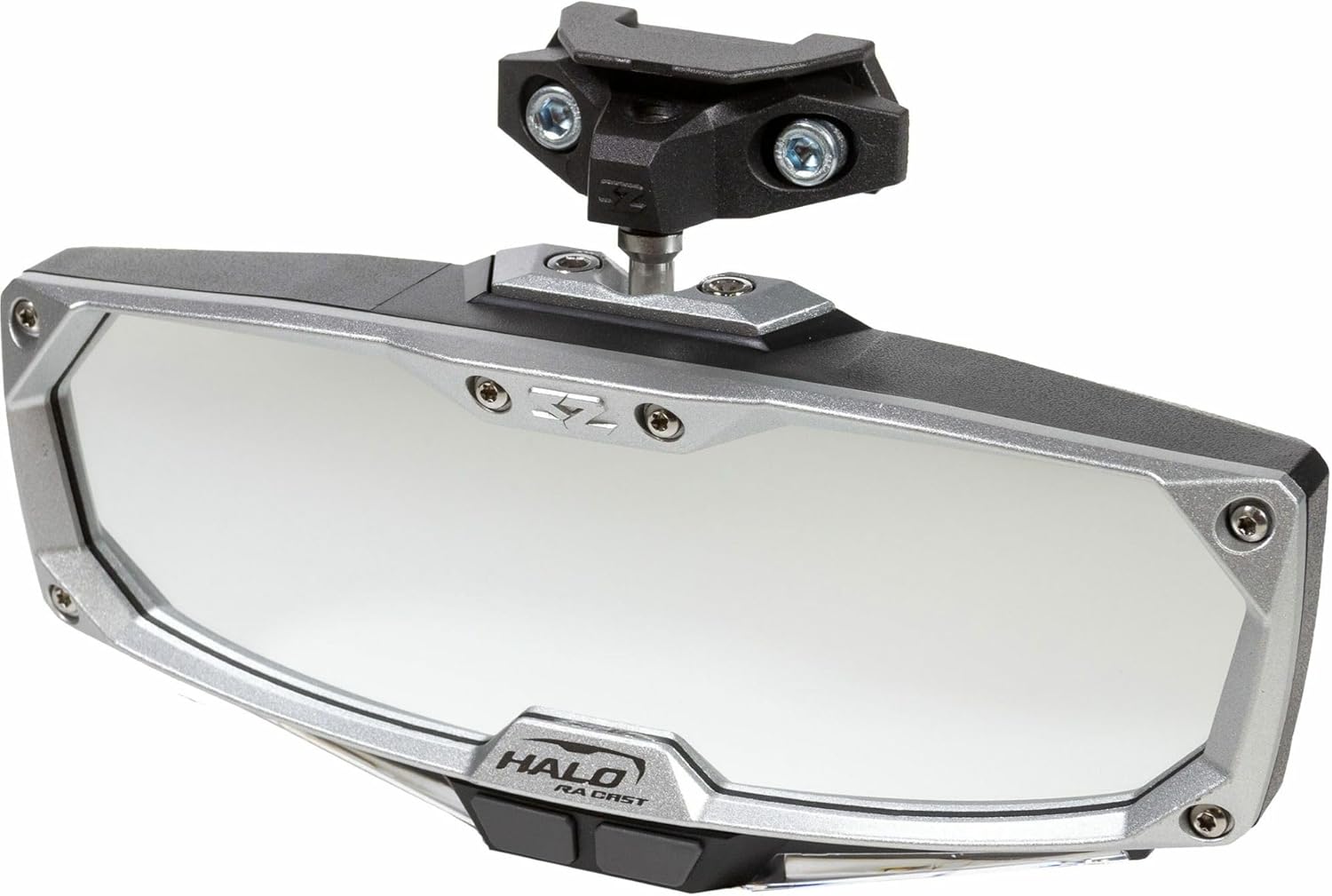 Seizmik Halo-RA LED Rear View Mirror Compatible with Polaris RZR Pro XP/Turbo R (2020-2025) UTV Models | Light Up Rear View Mirror | Cast Aluminum Bezel