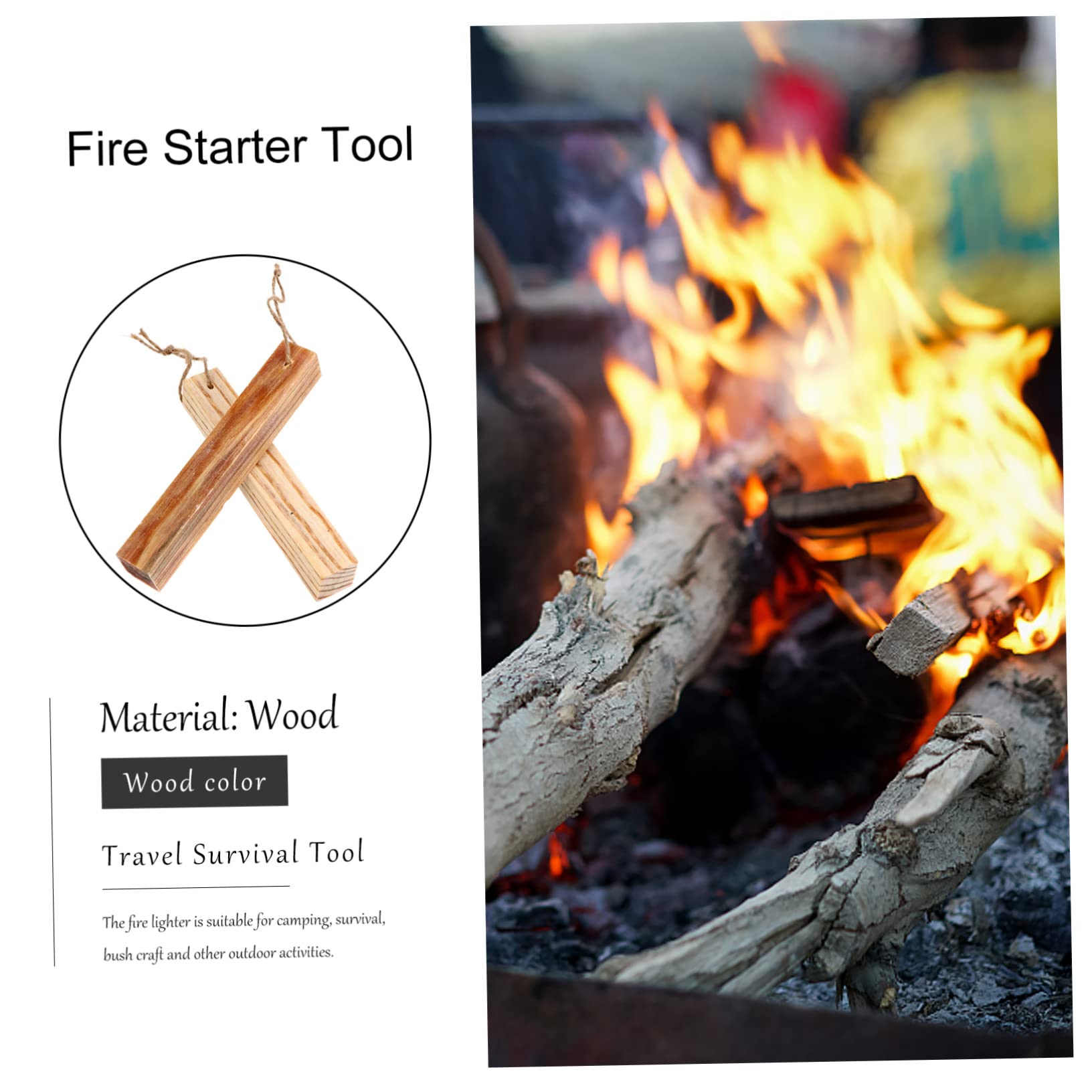 Happyyami 6stücke Camping Feuerstarter Große Hochölige Pine Für Outdoor Grillen Und Camping Wetterfest Praktische Anzünder Für Feuer Im Freien