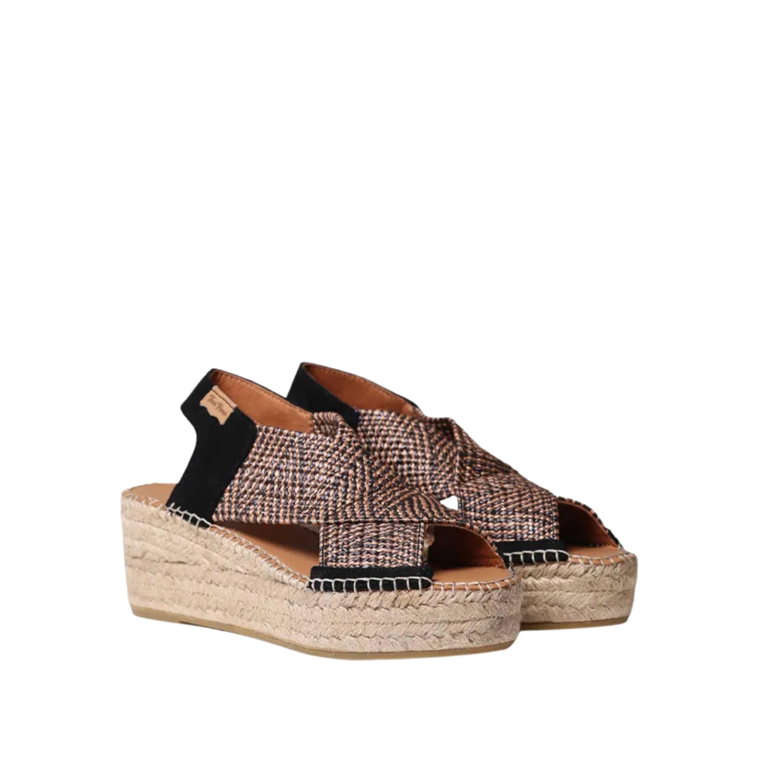 Toni Pons Masai, Sandalias con cuña Tipo Alpargatas Mujer