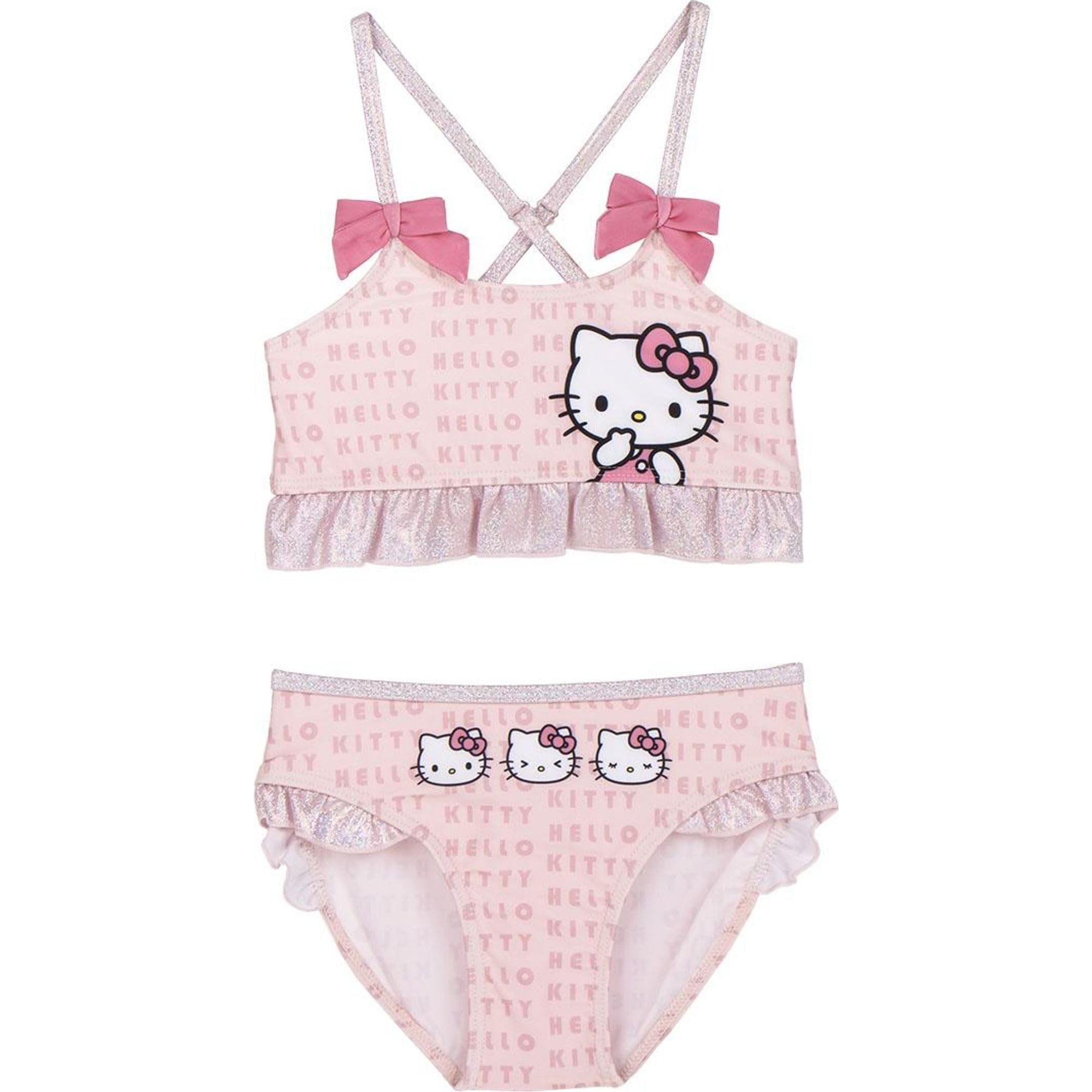 CERDÁ LIFE'S LITTLE MOMENTS Hello Kitty Girls Bikini, Pink, 6 Years