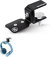 Vista 1 de BRAINWAVZ Hengja - The Desk Headphone Stand Hanger Mount, All Metal, Rotatable Mount, PC & Gaming Headset Holder