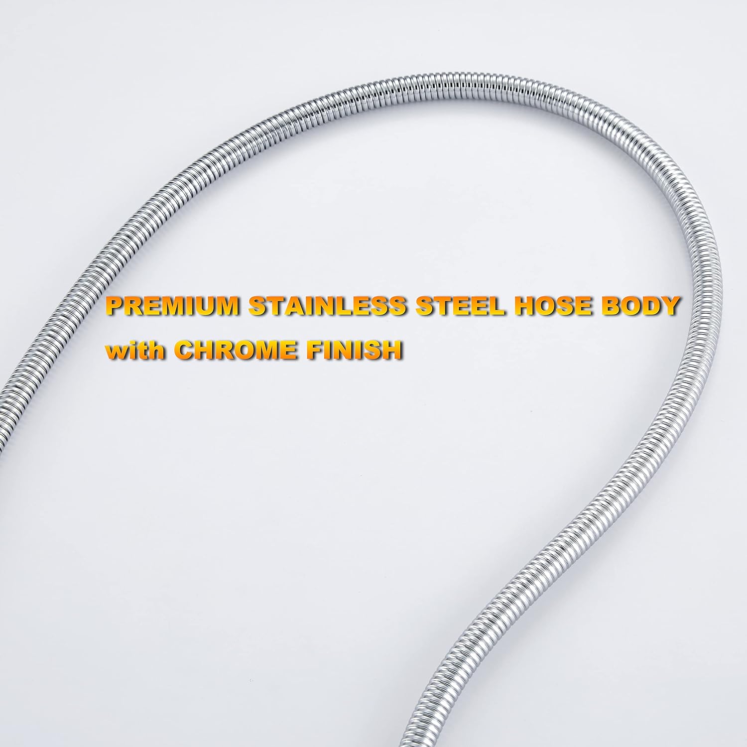 DREAMIND Shower Hose, 59 Inches 304 Stainless Steel Chrome Shower Hose Attachment, Flexible Shower Head and Bidet Extension Hose : Tools & Home Improvement