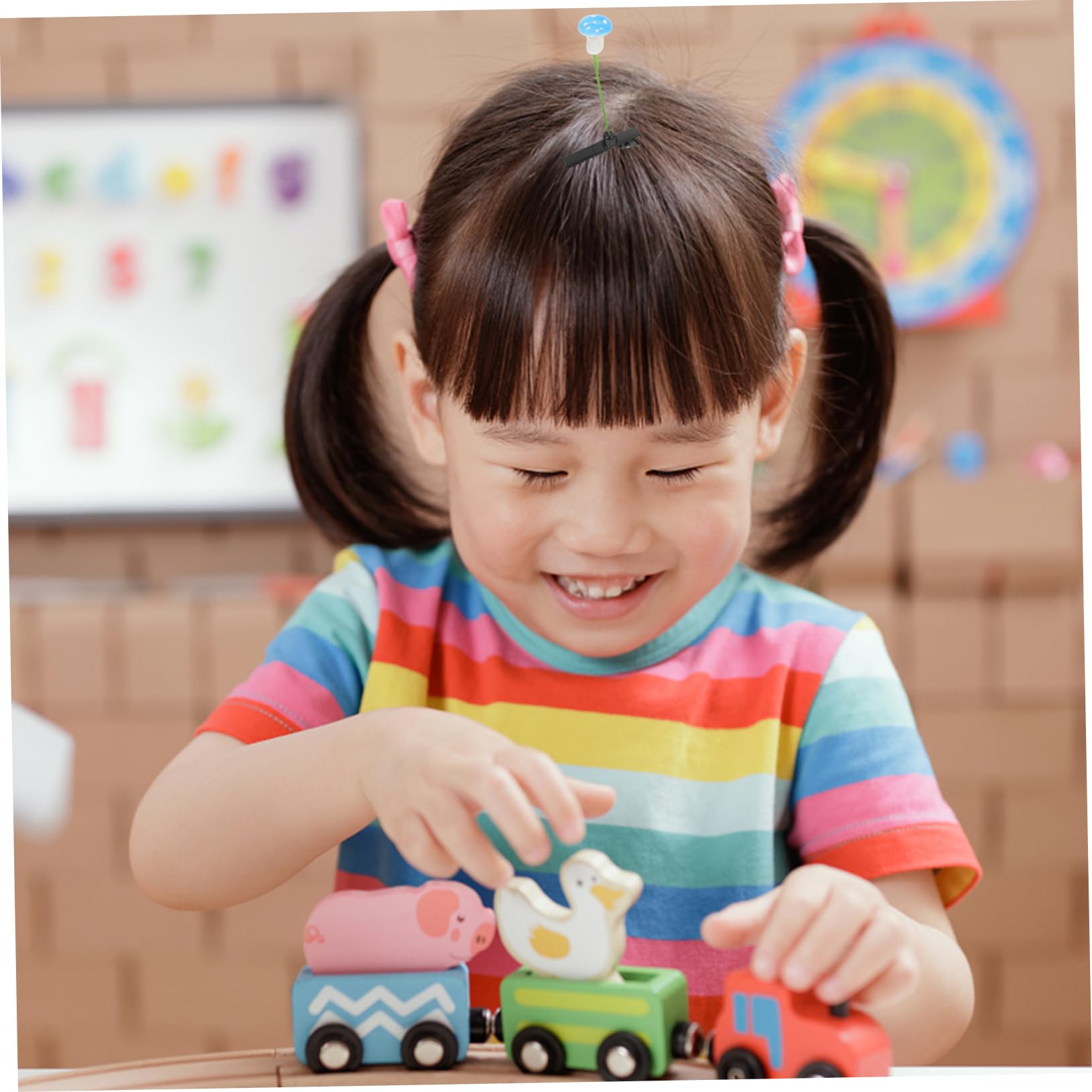 FOMIYES 150 Piezas pinza para el pelo de limonero hair clips horquillas moño divertidos accesorios para el cabello horquilla del festival pinzas de cabello pasadores horquilla para niños