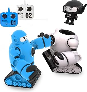 Sharper Image Mecha Rivals RC Battle Robots - 2-Player Ejecting Fighter Set with Lights, Sounds & Combo Attacks