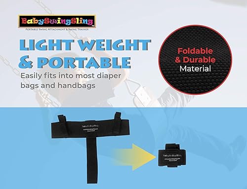 Miniatura 5 de Accesorio de bebé portátil para columpios para bebés Baby Swing Sling, entrenador para niños pequeños