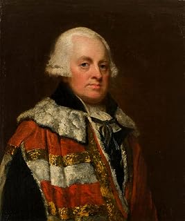 MVOVZQCV Vintage Oil Painting Canvas Prints Portrait of Henry St Lord Bradford by George Romney canvas Murals for Office Decor 60x90cm