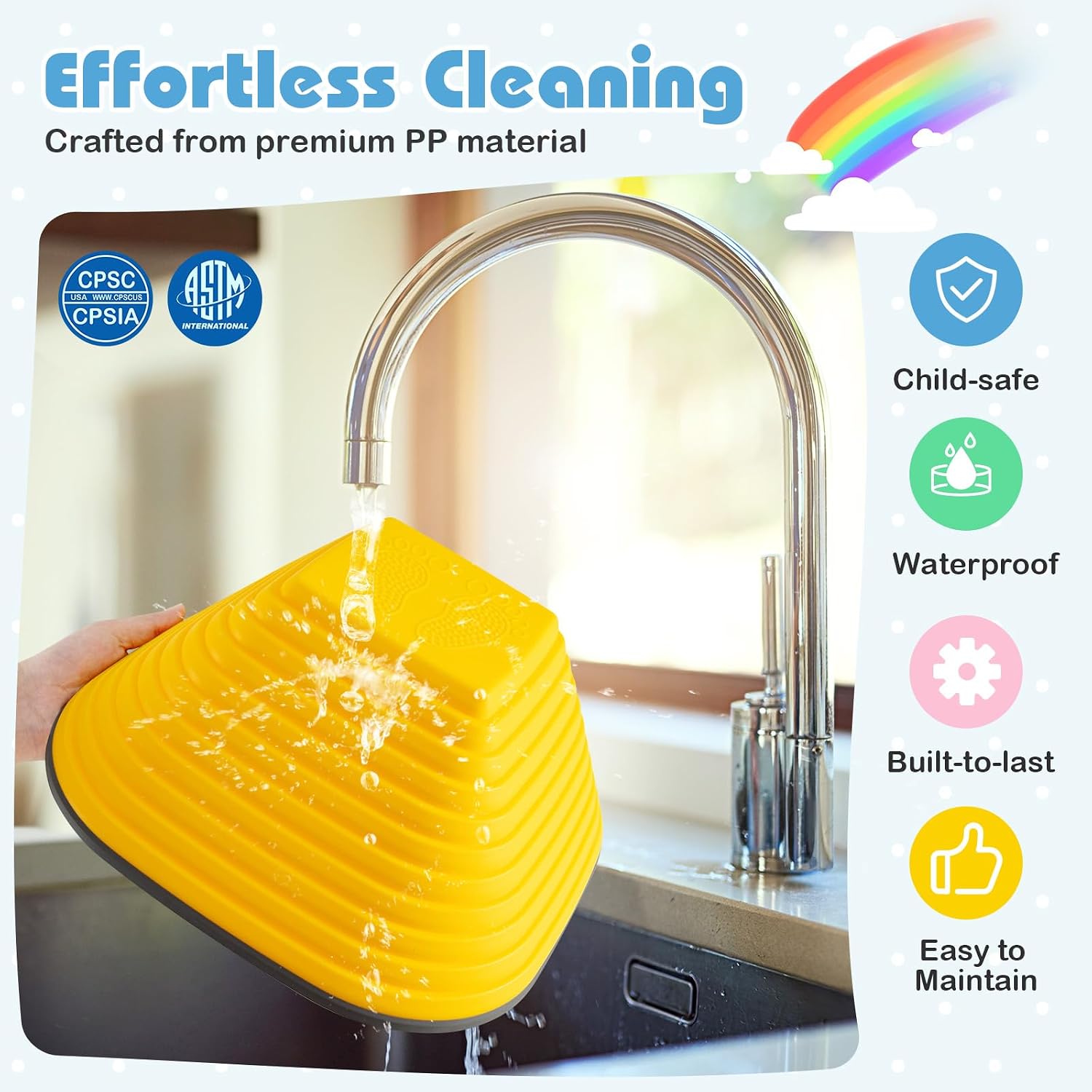 HONEY JOY Stepping Stones for Kids, Non-Slip Toddler Sensory Balance Blocks, Obstacle Courses for Children's Coordination, Motor Skills, Indoor Outdoor Balance Toys, Gift for Kids Aged 3+