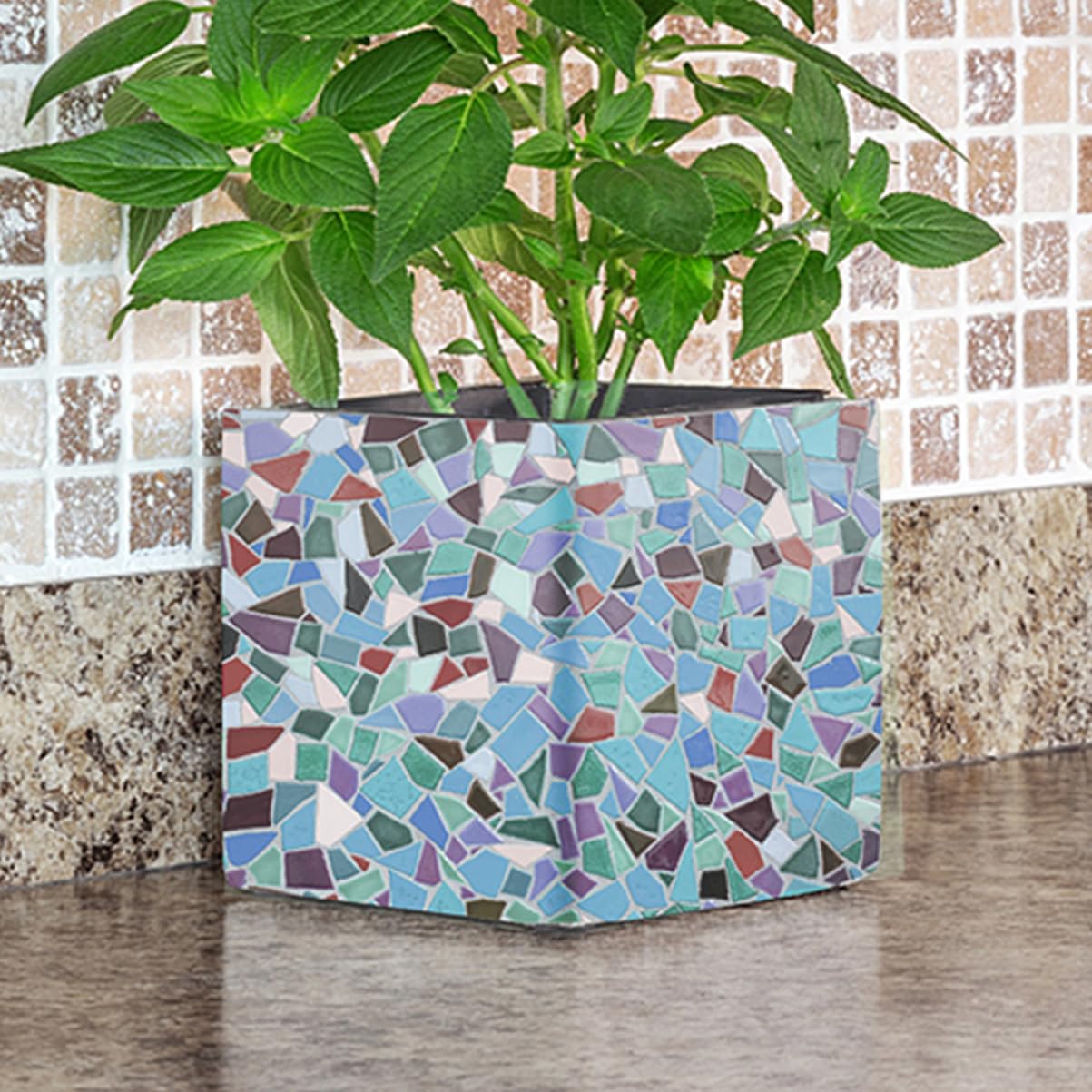 Herzförmige Mosaikfliesen Aus Glas – Ca. 40 Stück, 100 G, Für Bastelprojekte & Deko