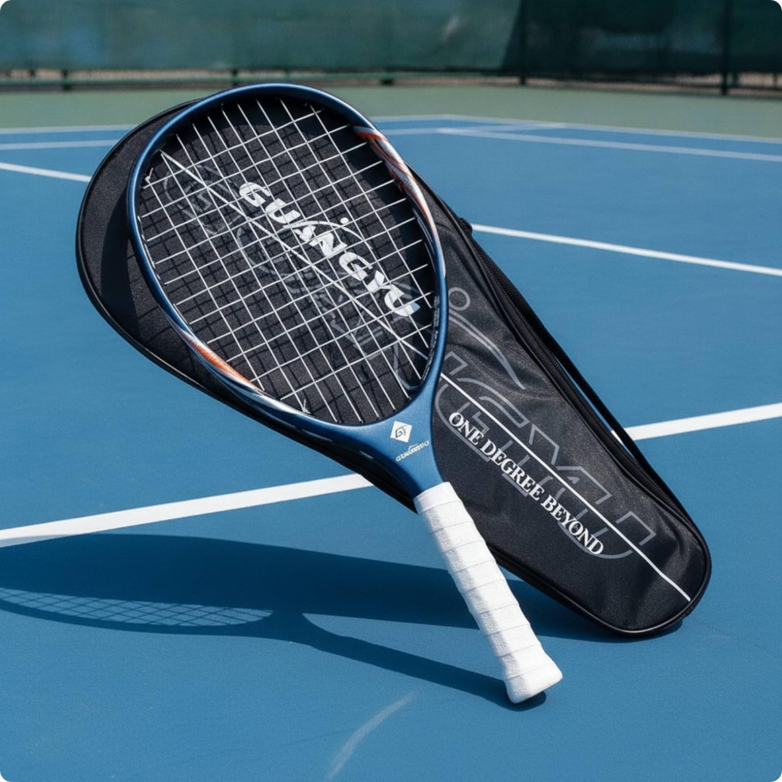 Racchetta con Custodia Leggera Racchetta da Tennis Leggero Attrezzatura per Adulti, Partite Amatoriali