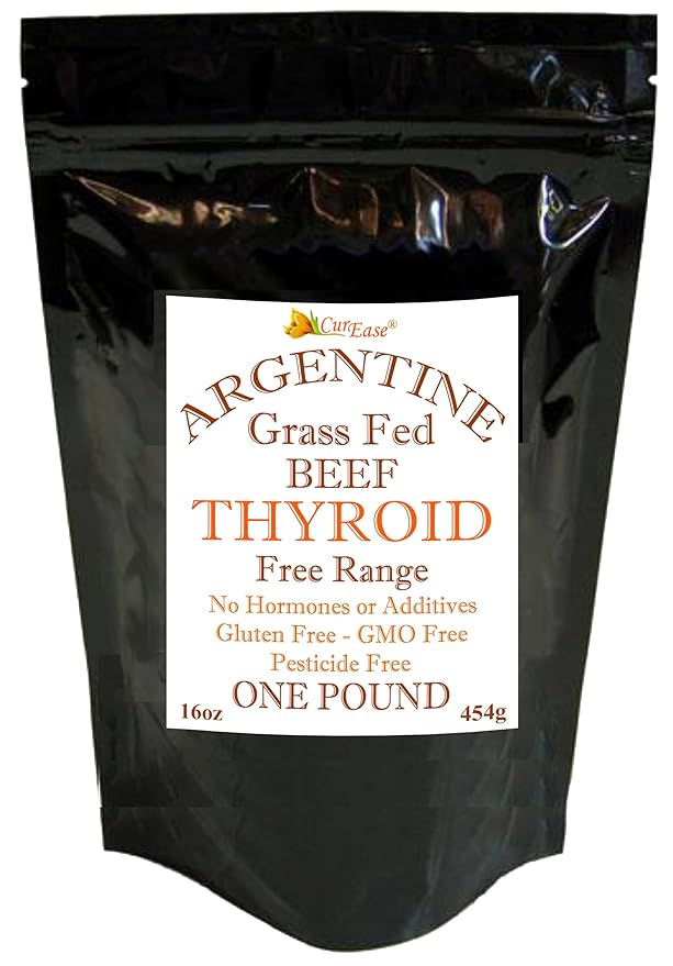 CurEase Beef Thyroid Powder Argentine Grass Fed