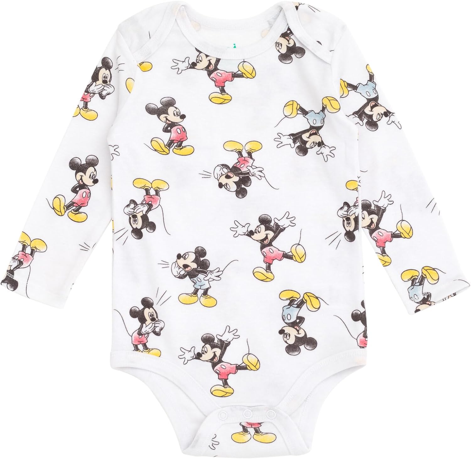 Disney Classics Mickey Mouse Winnie the Pooh Minnie Baby 3 Pack Bodysuits Newborn to Infant Sizes (Newborn - 24 Months)