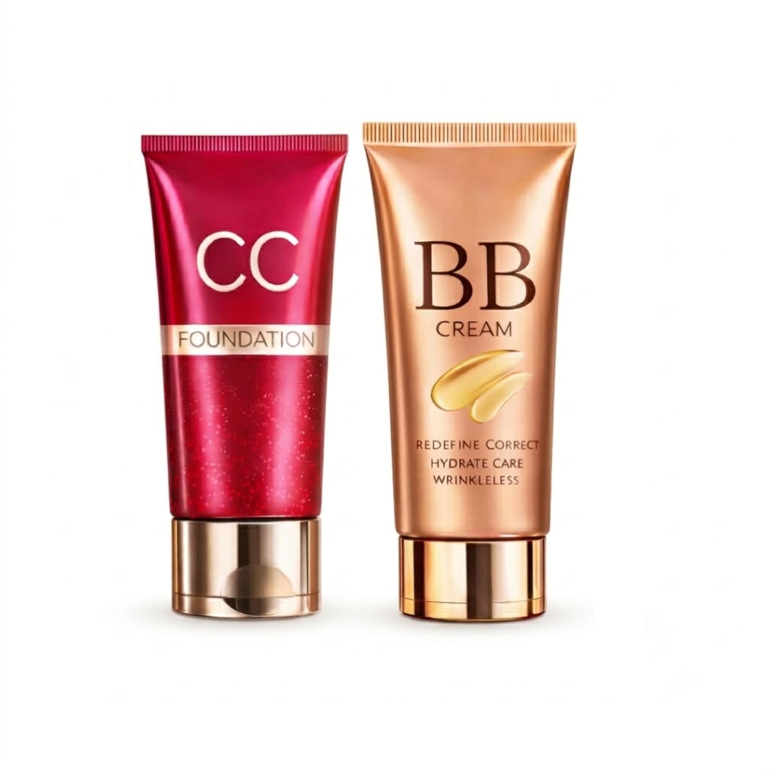 URBAN THREADS New CC Cream Foundation SPF 30 and BB Cream Combo Pack 2 Pcs | Instant Fair Look, Photo Focus Coverage, Long Wear Weightless, Make-Up Finish, Color Complexion Cream-image-14