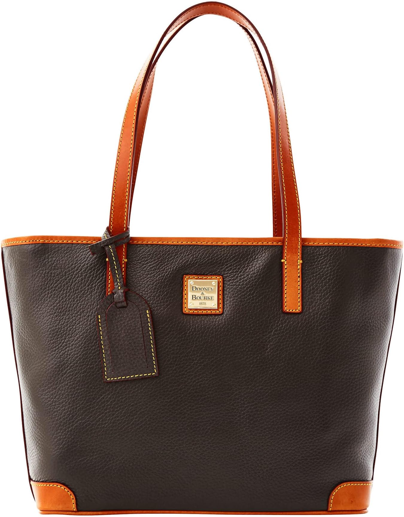 Dooney & Bourke Handbag, Pebble Grain Charleston Tote - Black