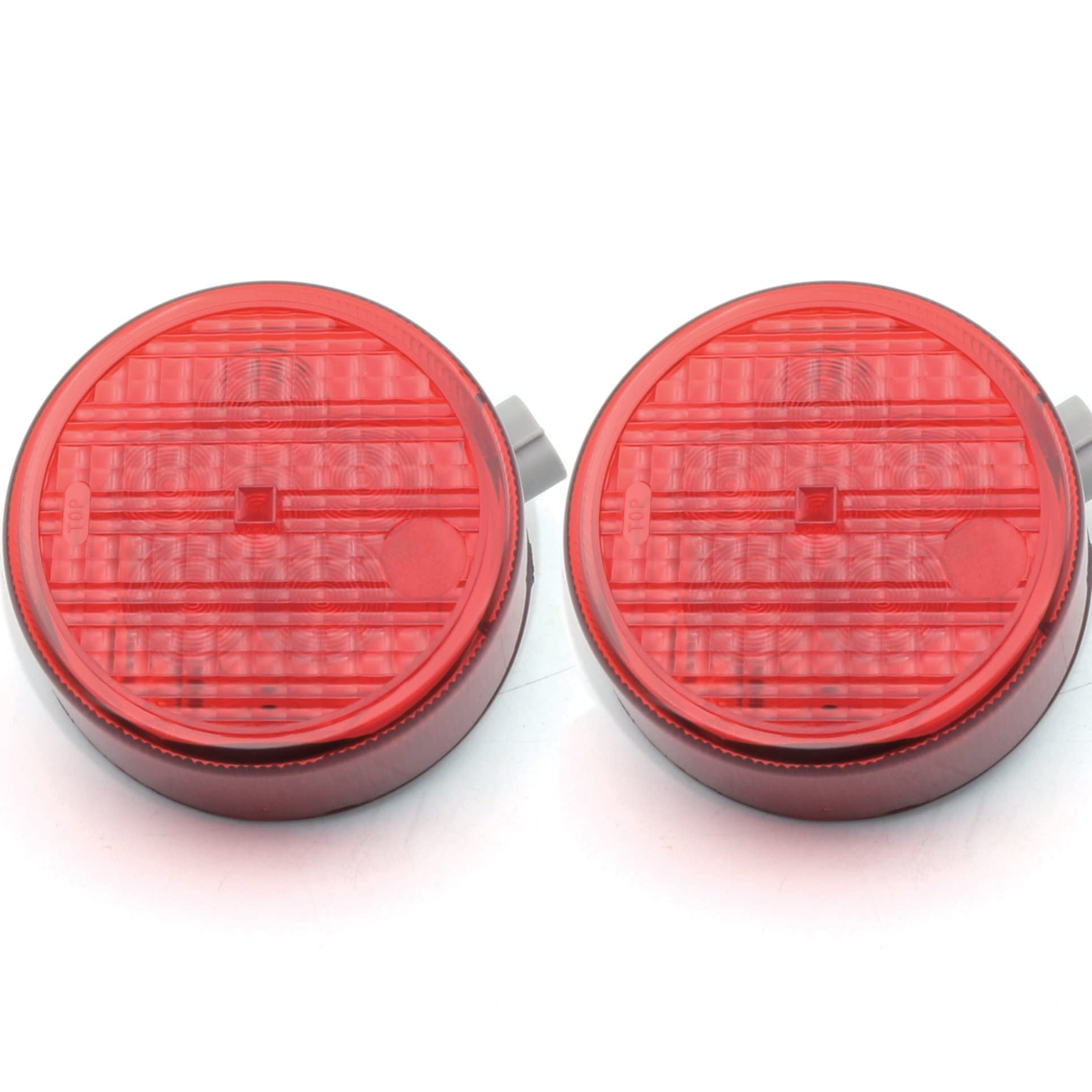 Pair LED Tail Light Rear Lamp Replacement Compatible with Kawasaki Teryx Teryx4 2012-2016 (red)