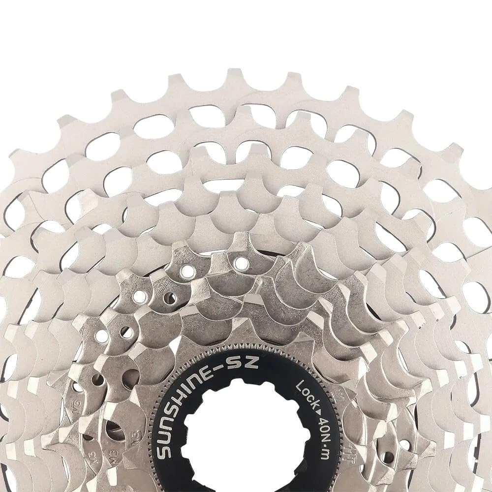 JIASHUNHE Speed Cassette Ultralight 11 Speed Road Bike Freewheel 12 28T 32T 34T 36T Bicycle 11V Cassette Flywheel(11 Speed 28T)