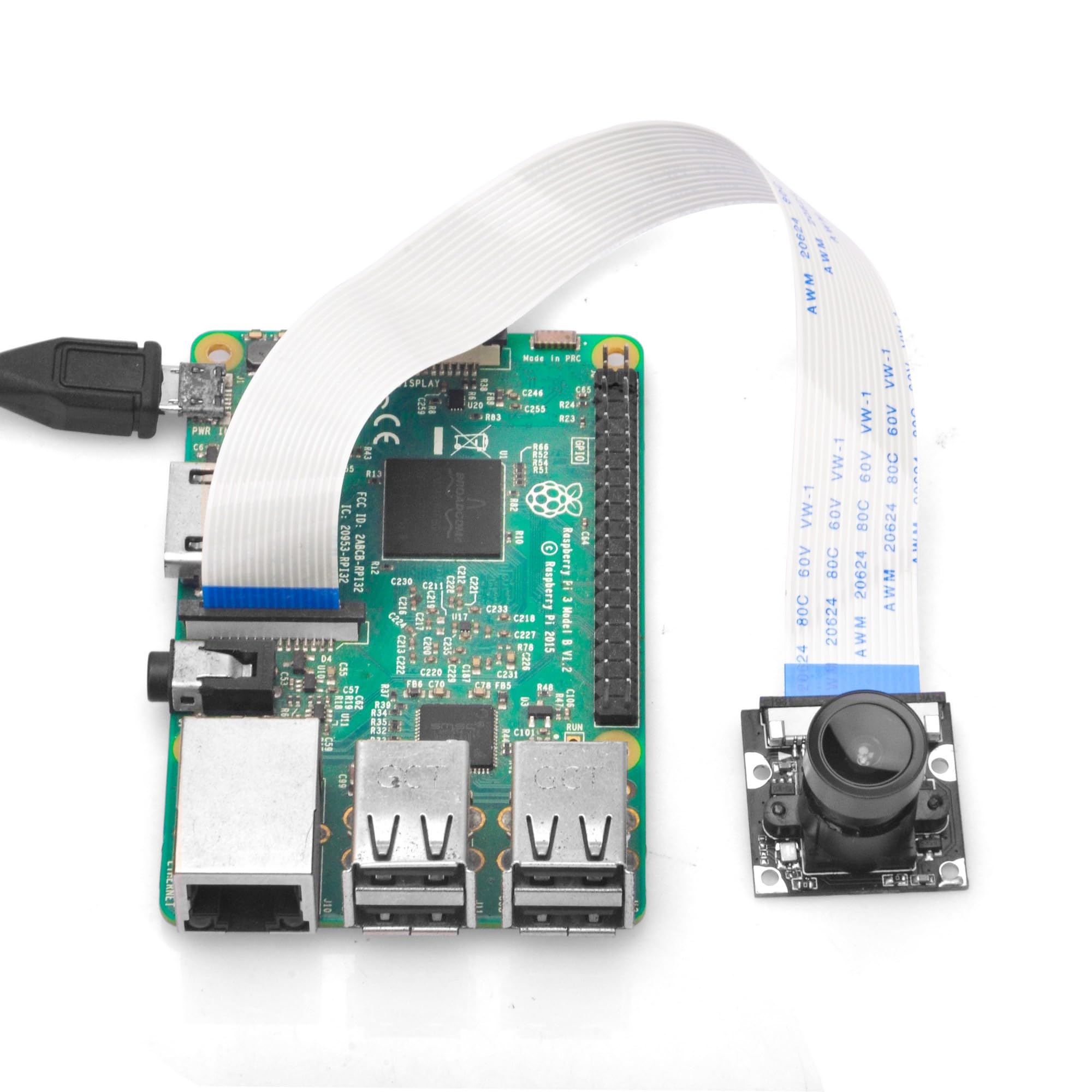 Amazon | OSOYOO Raspberry Pi用 カメラケーブル 20CM +30CM + 50CM 3