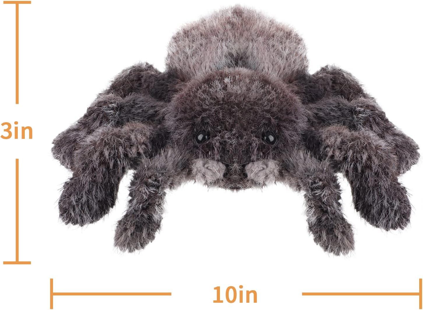 Apricot Lamb Peluche Pipistrello Misterioso 17 Cm – Morbido E Carino Per Bambini, Grigio