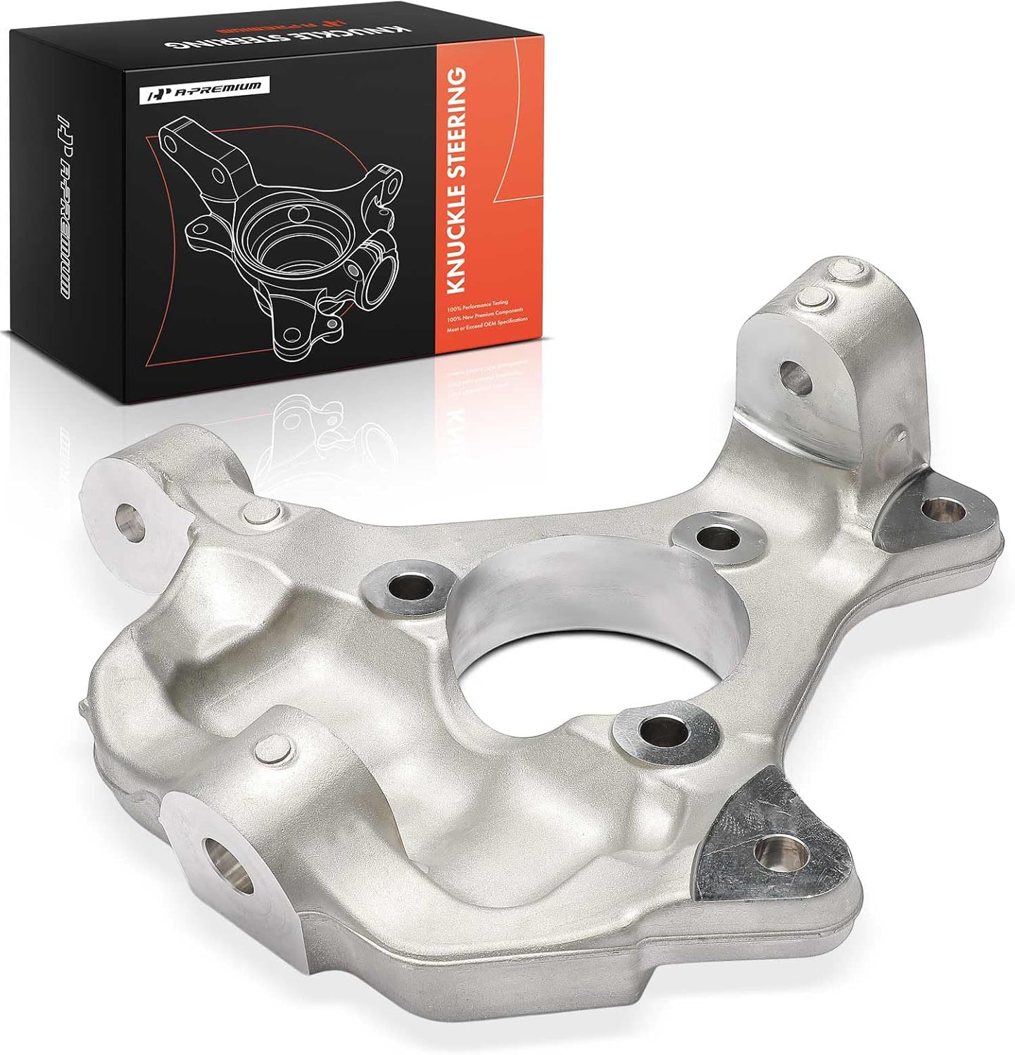 A-Premium Right Suspension Steering Knuckle Compatible with Chevrolet Silverado 1500, LD, Tahoe, Suburban & GMC Sierra 1500, Limited, Yukon, Yukon XL & Cadillac Escalade, Escalade ESV, Passenger Side