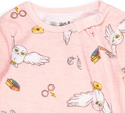 Miniatura 6 de Harry Potter Paquete de 2 overoles con cremallera para bebé recién nacido a bebé