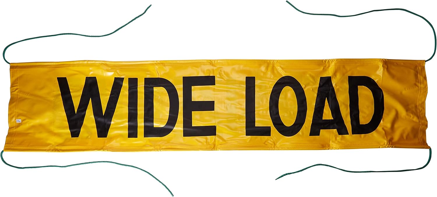 RoadPro RPWL-1884R 18" x 84" Reversible Oversize Load and Wide Load Banner