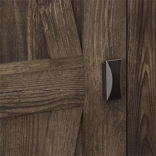 Ameriwood Home Farmington Wide Storage Cabinet, 31.5", Rustic #TOP7