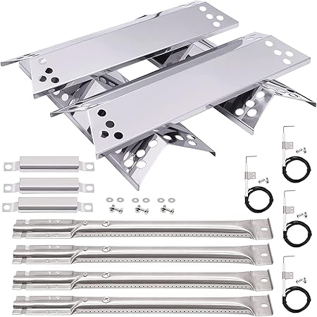 Direct Store DG284 Grill-Reparatur-Set – Edelstahl Brenner & Heizplatten Für Kenmore Gasgrills
