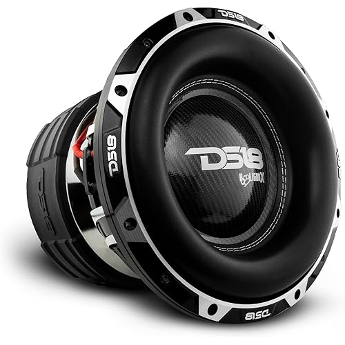 DS18 HOOL-X12.2DHE Hooligan 12" High Excursion Car Subwoofer 4000 Watts Rms 4" Dvc 2-Ohm, SPL Car Subwoofer, Competition Grade, Demo Car Stereo