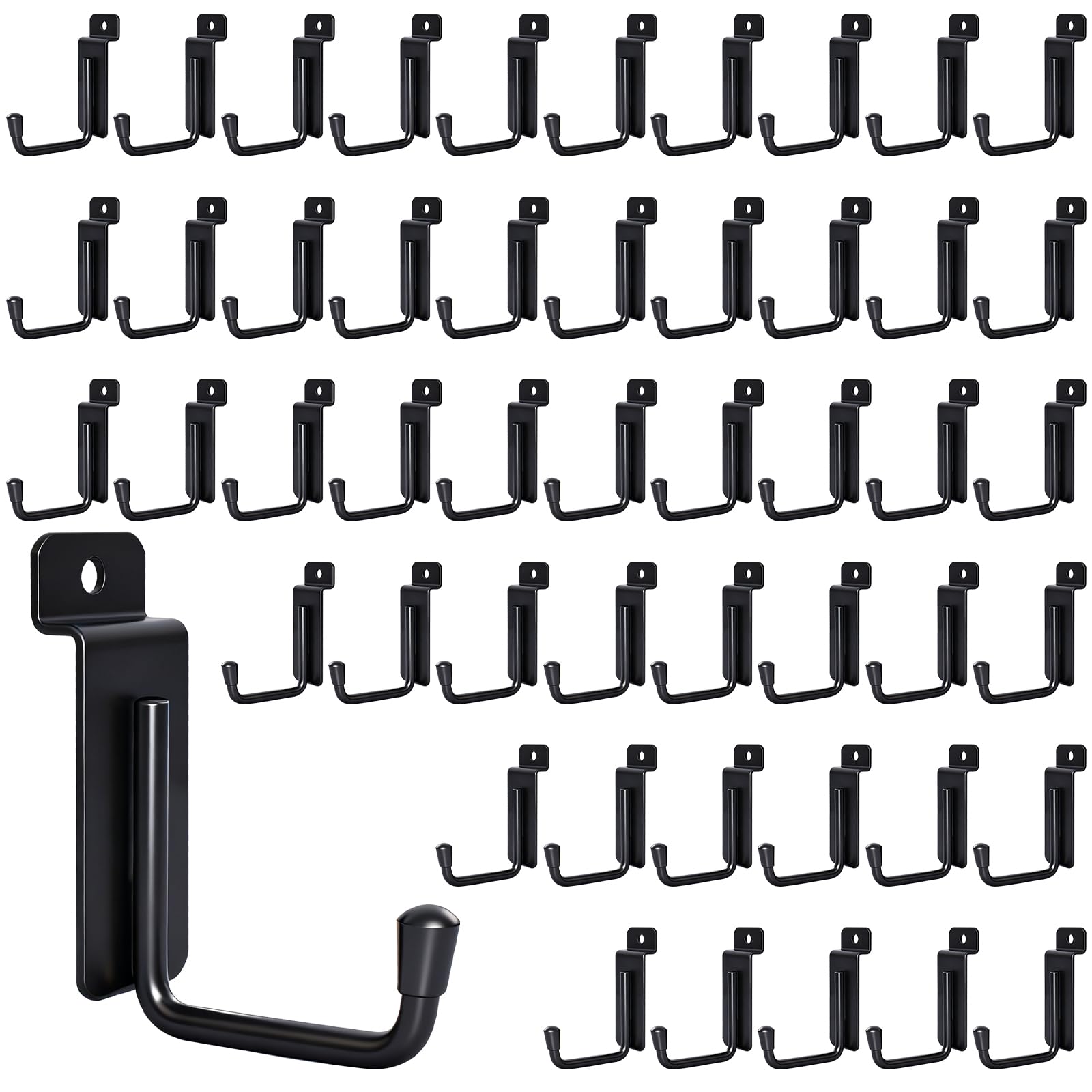 Slatwall Hooks - 50 Pack Heavy Duty -11 Slatwall Hooks - 50 Pack Heavy Duty -11