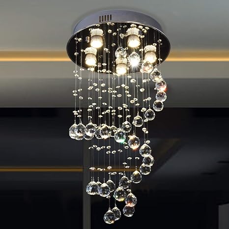 SEFINN FOUR K9 Crystal Chandelier 
