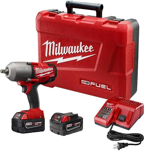 M18 FUEL 1/2" High Torque Impact Wrench W/Ring Kit, 2767-22