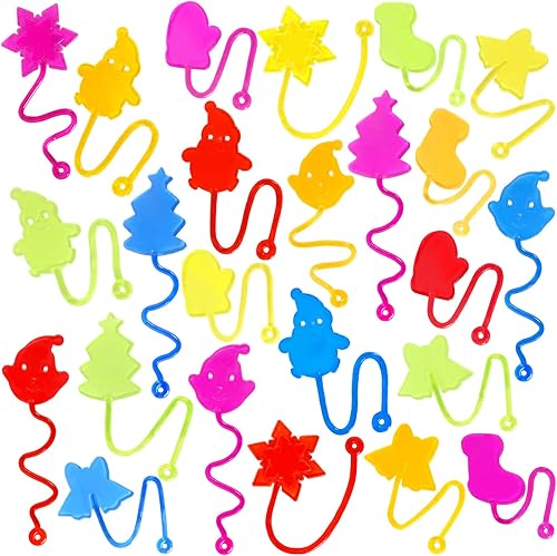 Miniatura 20 de 24 piezas de telaraña adhesiva para niños, 7.6 pulgadas de telaraña, juguetes de mano pegajosos de telaraña, recuerdos de fiesta de araña de