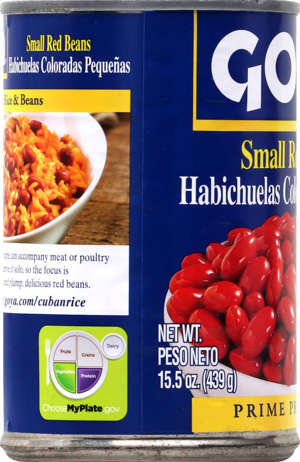 Goya Premium Small Red Beans, 15.5 Ounce Can