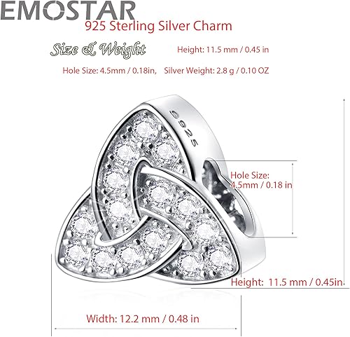 Miniatura 3 de EMOSTAR Dijes para el día de San Valentín, nudo celta, lápiz labial rojo, I Love You, conciencia sobre el autismo, magnolia, niño y niña enamorada,