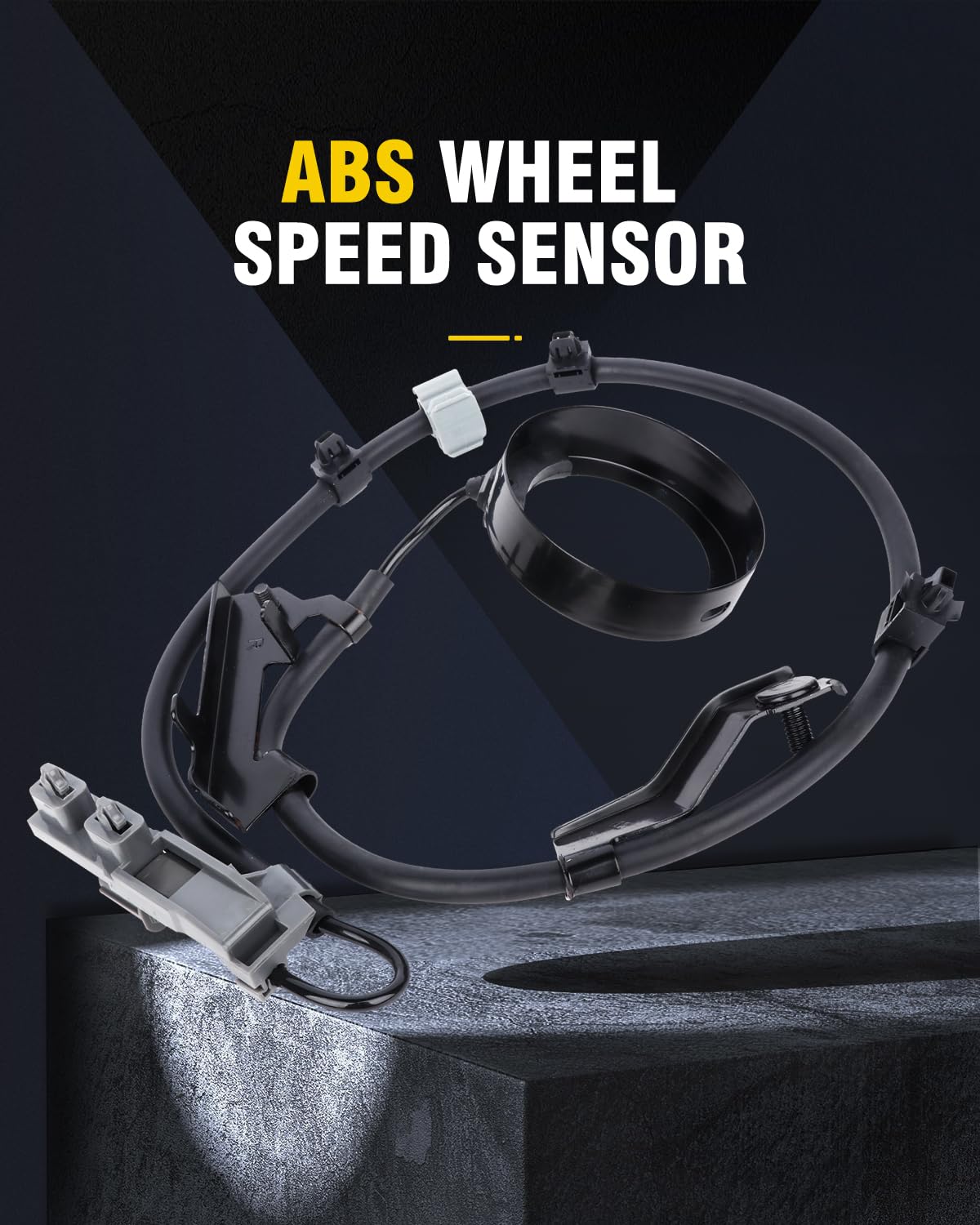 Front Left & Right ABS Wheel Speed Sensor Set (2 PCS) For Chevy Colorado GMC Canyon