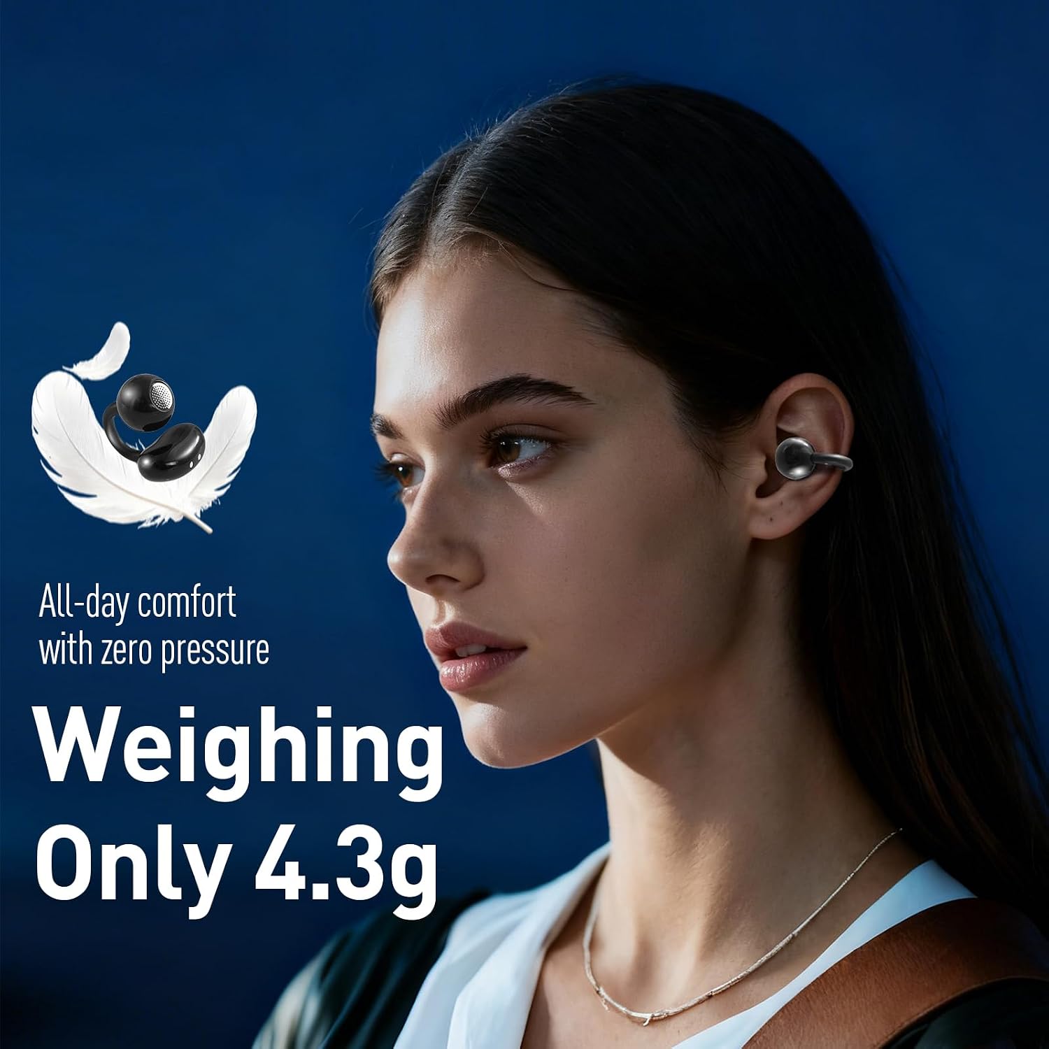 AI Translation Earbuds Real Time,120 Languages & Accents Translator Earbuds,Audifonos Traductores Inglés Español, Translator Device with APP for Travel Learning Business,iOS/Android Compatible-Black