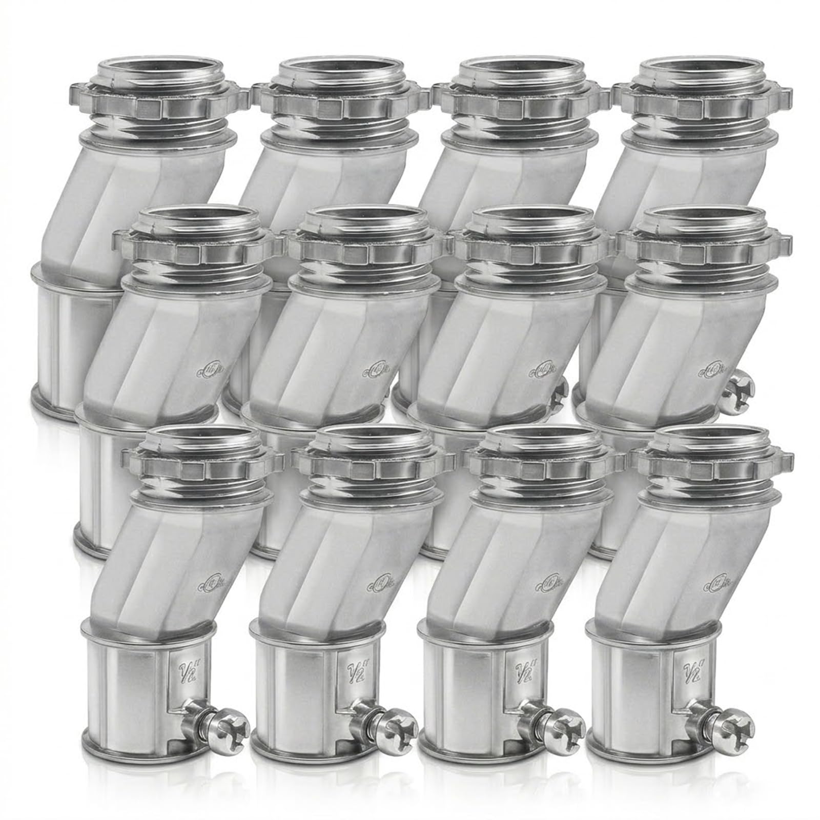 EMT Offset Connectors - 12 Pack, Heavy Duty -11