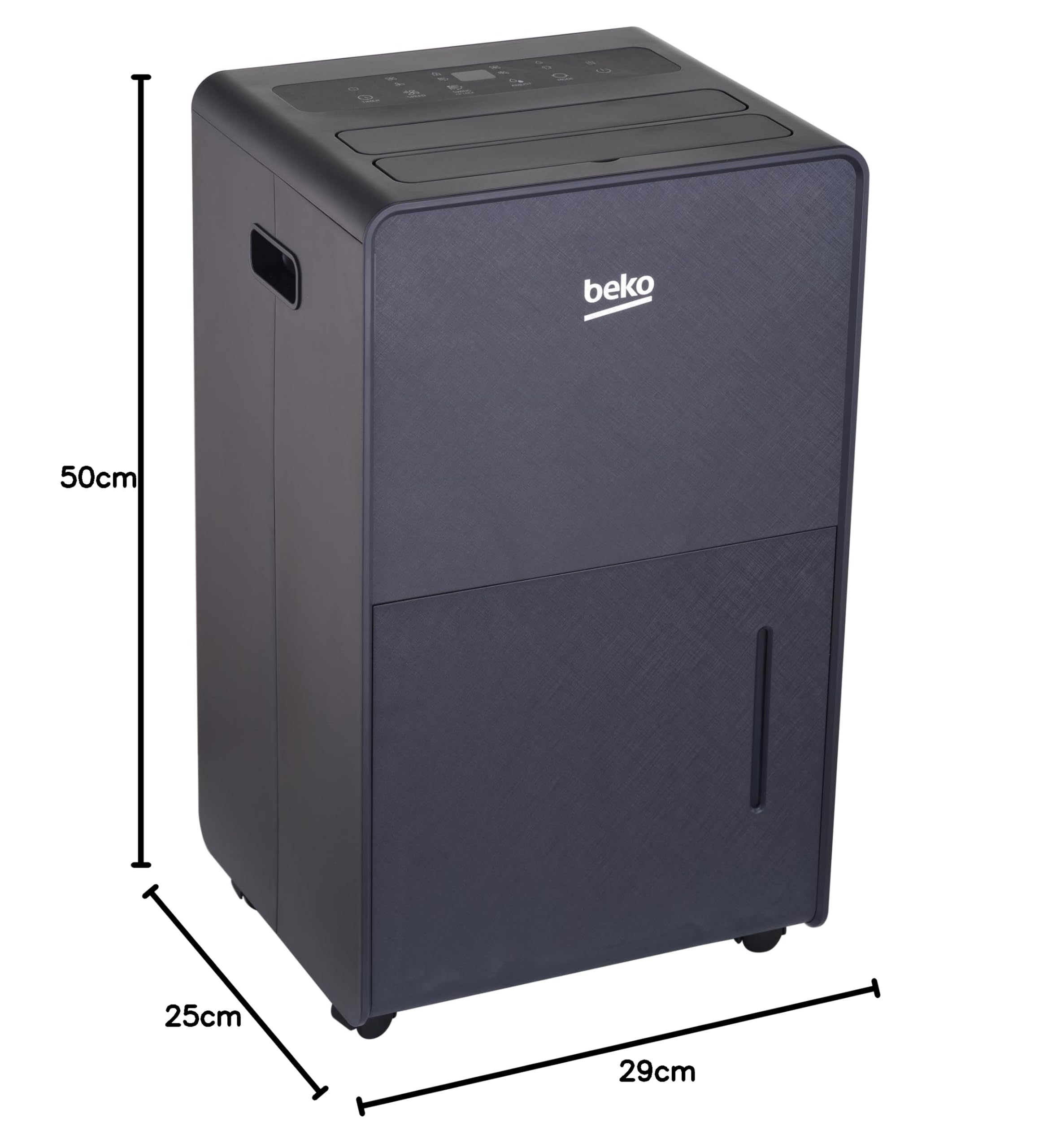 BEKO Osuszacz powietrza BDPM030, 30L, R290, cichy, timer 24 h, dotykowy panel sterowania, funkcja oczyszczania powietrza
