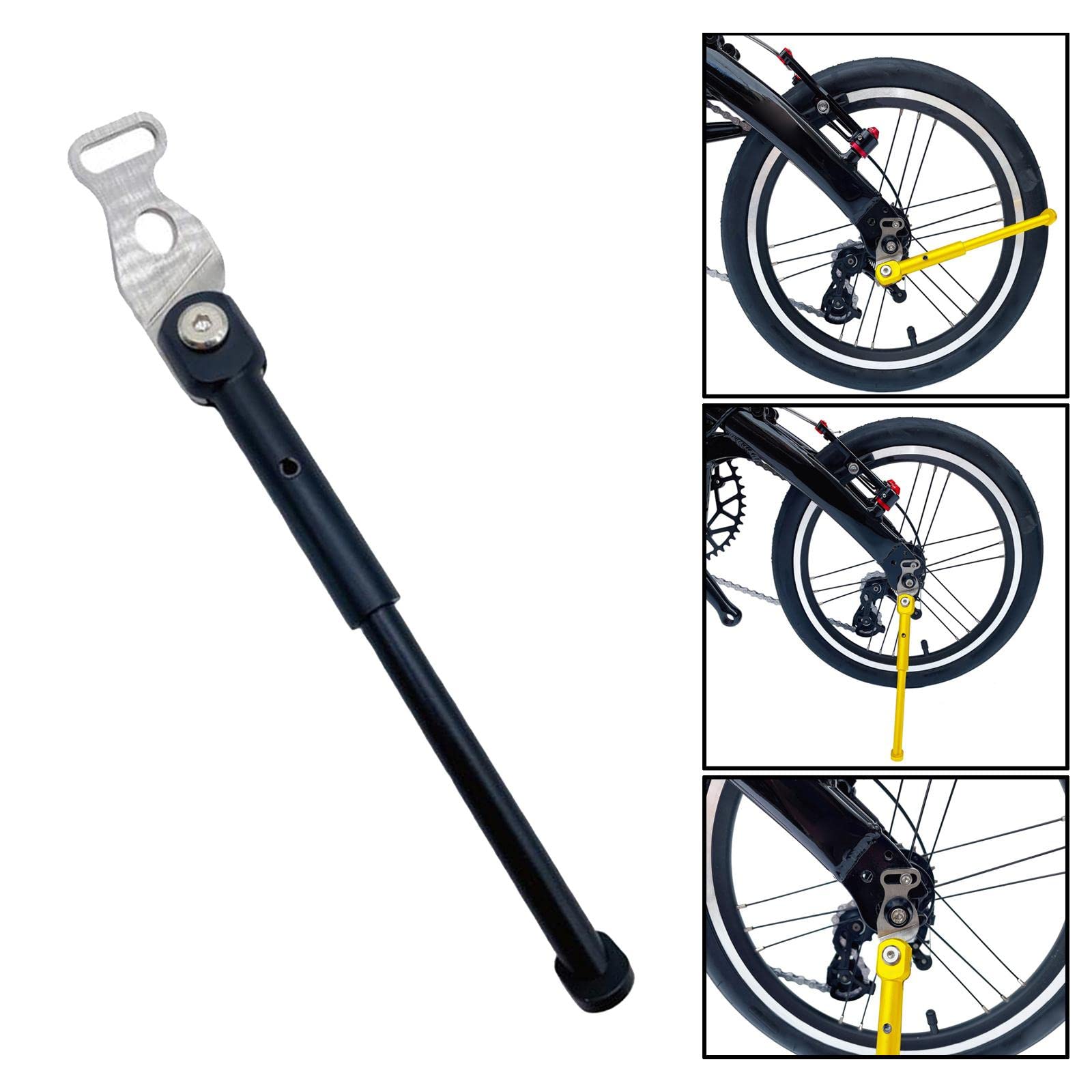 アルミ製折りたたみ自転車スタンド Amazon | Simhoa 軽量折りたたみ自転車自転車キックスタンド