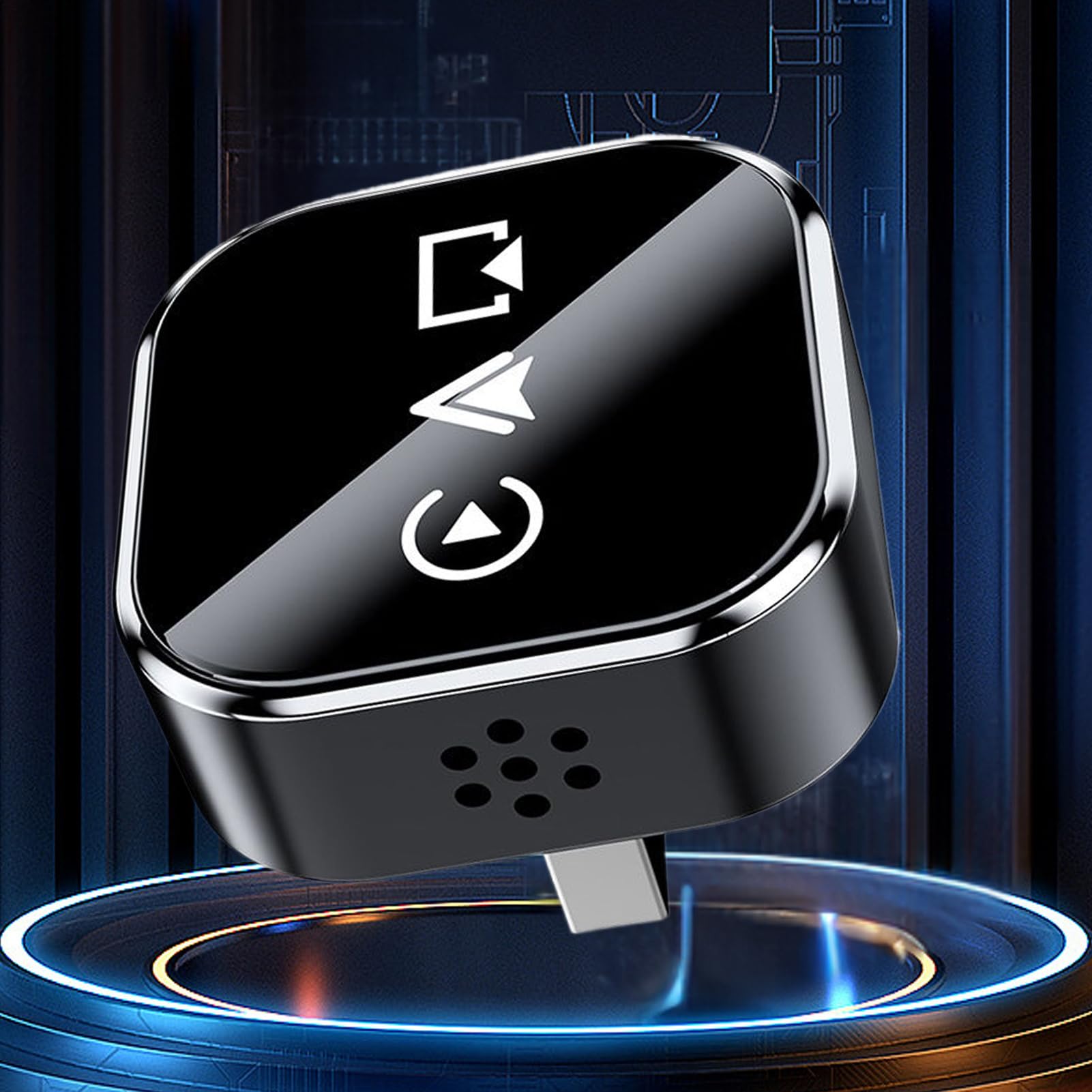 Adaptador De Espejo De Pantalla Para Coche | Reproductor De Audio | Adaptador De Video De Cable A Inalámbrico Para Pantalla De Coche | Para Enlace De Medios De Audio Emparejar Teléfono Móvil Ver