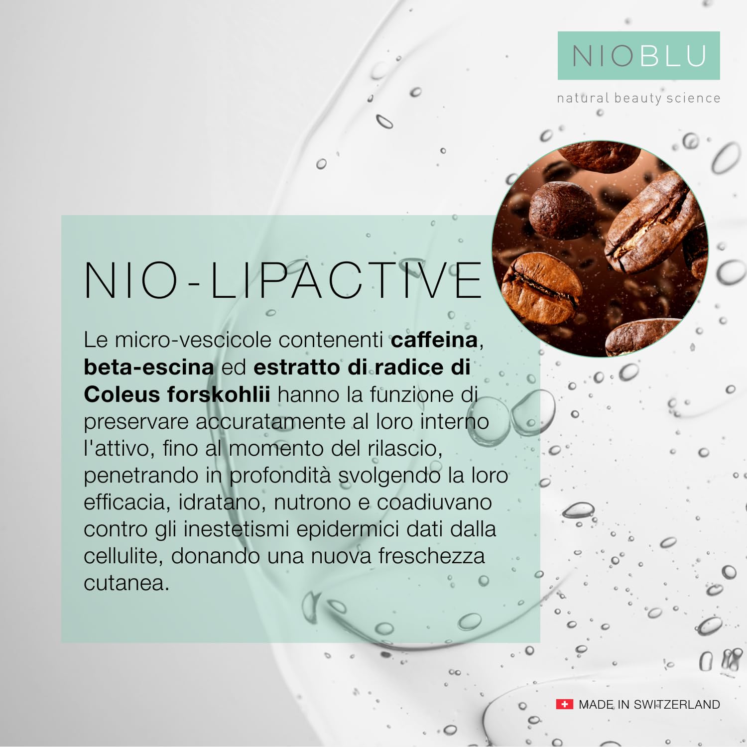 Nio Crema Corpo Rimodellante - Nutriente e Idratante - Contrasta gli Inestetismi della Cellulite - Pelle liscia e tonica - Con ingredienti naturali - Tecnologia avanzata - 200 ml
