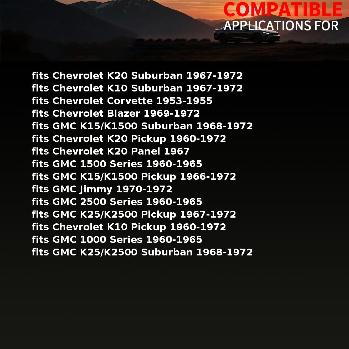 Automatic Transmission Seal Rear fits Chevrolet K10 Suburban 1967 1968 1969 1970 1971 1972 1 Piece