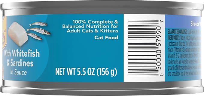 Alimento húmedo Friskies para gatos con pescado 5.5 oz miniatura 3