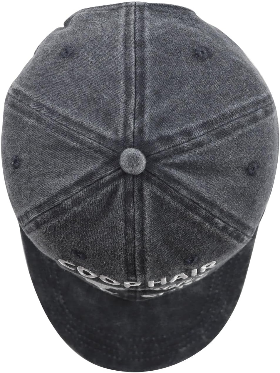 Coop Hair Don't Care Hat Hat for Men Women, Funny Adjustable Cotton Embroidered Farm Chicken Lovers Baseball Cap image 4