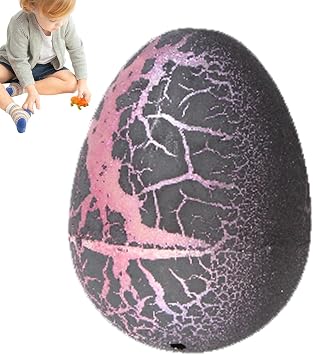 Dinosaur Eggs Hatching Toy, Water Growing Mac Egg - Mysterious Toys Hatching in Water - Dinosaur Egg Toys for Kids Surprise Gift, Easter Christmas Birthday Gift for Kids, Dragon Egg Toys in Water