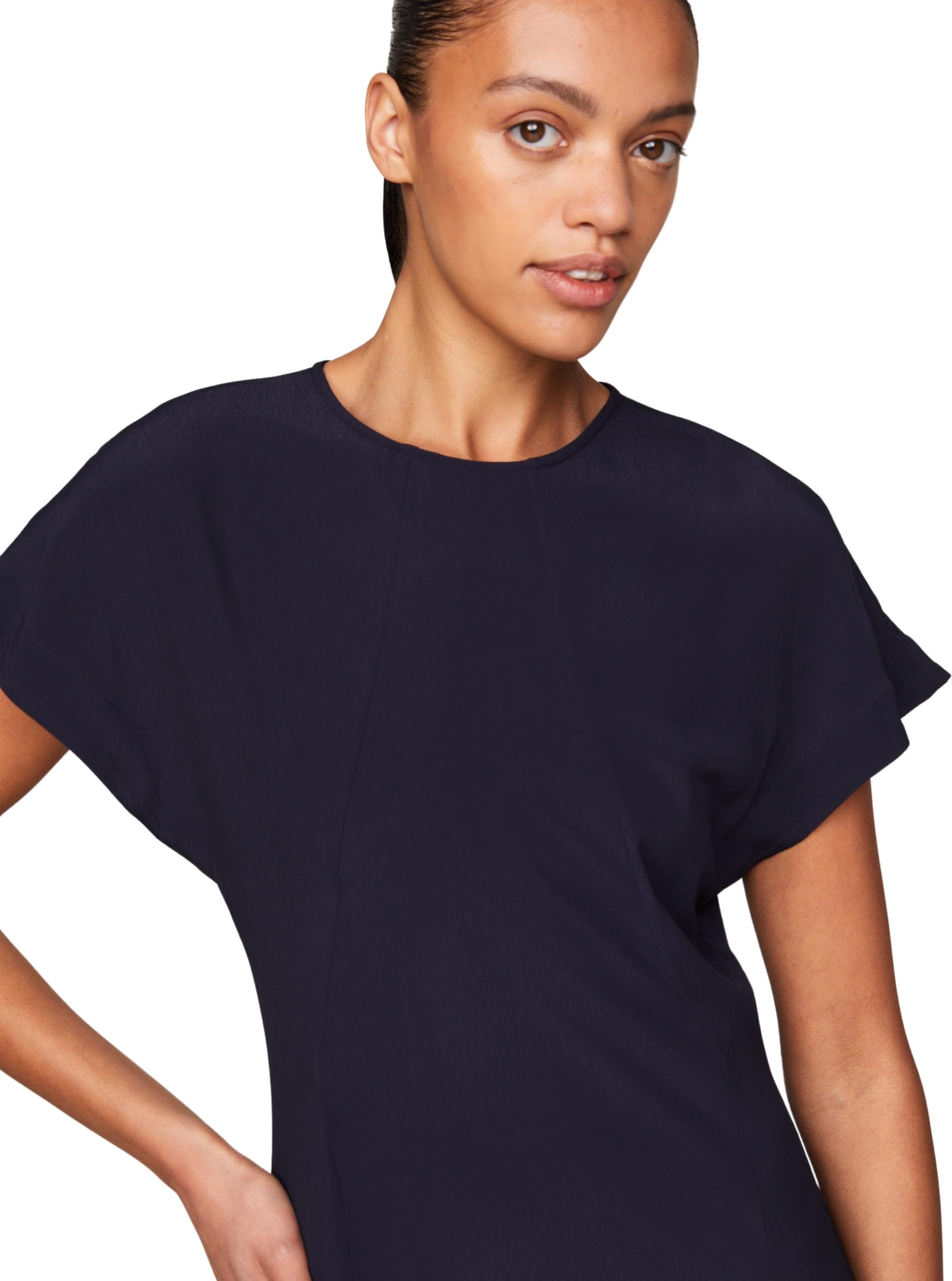 Tommy Hilfiger Sukienka Maxi Z Krepy Wiskozowej